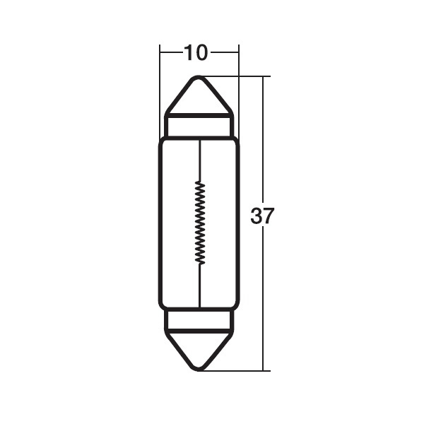 12V5W ルームランプ・マップランプ用電球 10個入 A3472C スタンレー電気｜STANLEY ELECTRIC 通販 | ビックカメラ.com