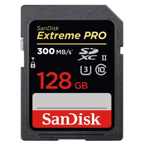 カメラSDXCカード エクストリーム プロ SDSDXDK-128G-JNJIP [128GB /Class10]