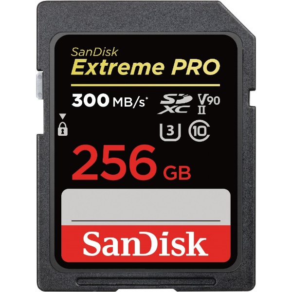 SDXCカード ExtremePRO（エクストリームプロ） SDSDXDK-256G-JNJIP