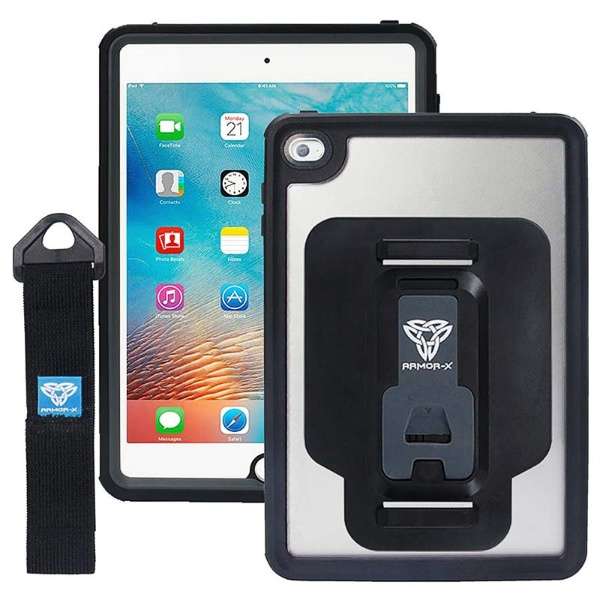 iPad mini 4p IP68 Waterproof Case With Hand Strap ubN MXS-A3S-4_1