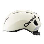 自転車用 ヘルメット CANVAS-SPORTS キャンバス・スポーツ(M/L：57～59cm/オフホワイト) CANVAS-SPORTS