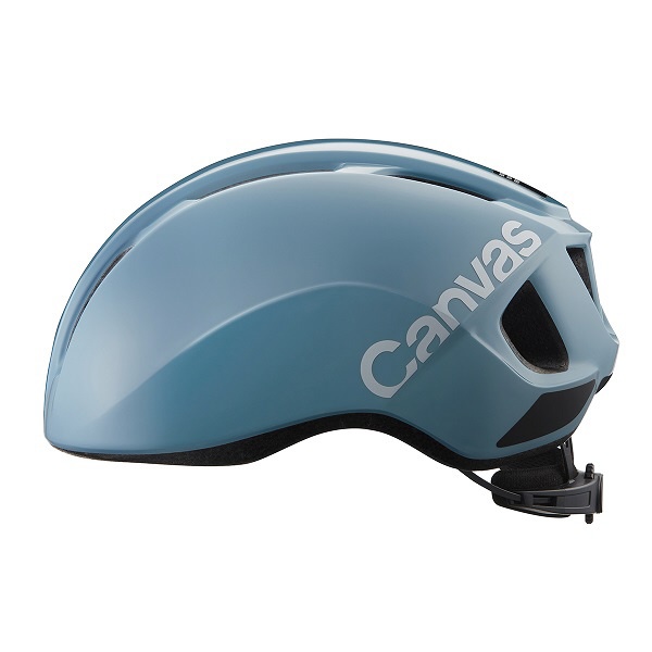 自転車用 ヘルメット CANVAS-SPORTS キャンバス・スポーツ(M/L：57～59cm/アッシュブルー) CANVAS-SPORTS  【返品不可】