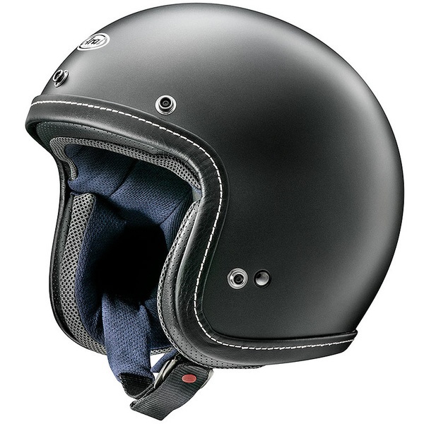 新作通販 ジェットヘルメット CLASSIC-AIR フラットブラック オートバイ用 在庫一掃売り切りセール 8563 サイズ：59-60