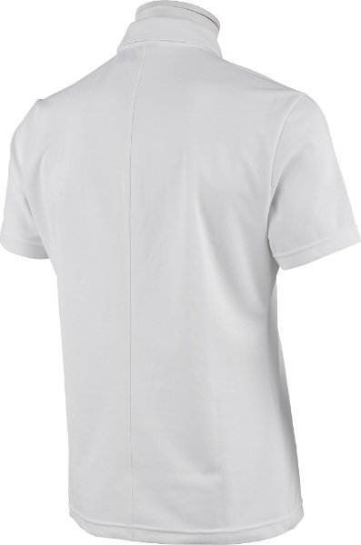 メンズ ドライキューブロゴ刺繍半袖ポロシャツ(Mサイズ/ホワイト) DGMRJA47 デサント｜DESCENTE 通販