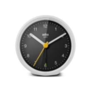 BRAUN Classic Analog Alarm Clock zCg BC12WB [AiO]
