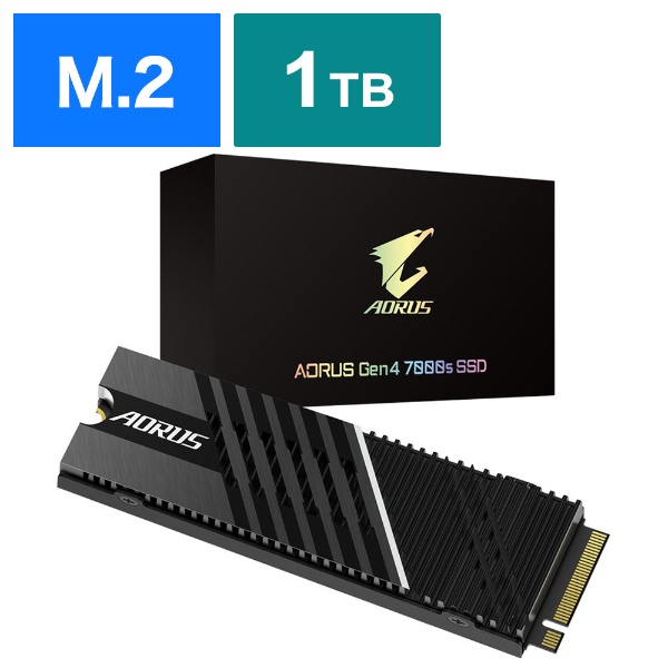 GP-AG70S1TB ¢SSD PCI-Express³ AORUS Gen4 7000s [1TB /M.2]