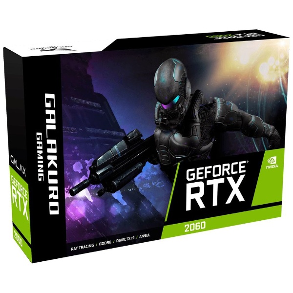 グラフィックボード GG-RTX2060-E6GB/DF2 [GeForce RTXシリーズ /6GB]