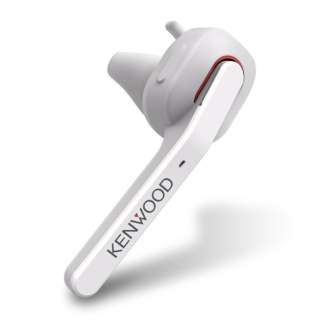 片耳ヘッドセット ケンウッド ﾎﾜｲﾄ KH-M500-W [ワイヤレス（Bluetooth） /片耳 /イヤホンタイプ]