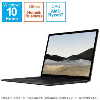 Surface Laptop 4 ubN [15.0^ /Windows10 Home /AMD Ryzen 7 /F16GB /SSDF512GB] TFF-00043 y݌Ɍz