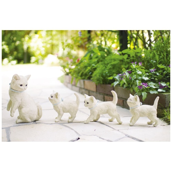 Family Cat（ファミリーキャット）ガーデンオーナメント KH-61032