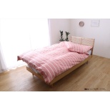 [被褥床罩]有机化妆棉杆单人尺寸(150×210cm/粉红)