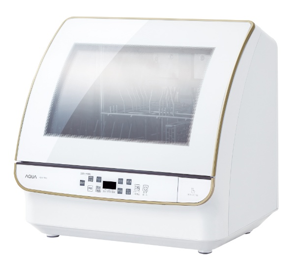 食器洗い機（送風乾燥機能付き） ホワイト ADW-GM3-W [4人用] AQUA