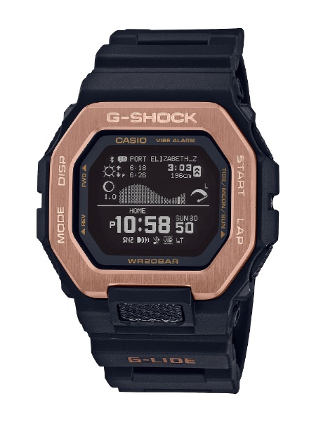 【Bluetooth搭載時計】G-SHOCK（G-ショック） G-RIDE（G-ライド） ナイトサーフィンカラー GBX-100NS-4JF