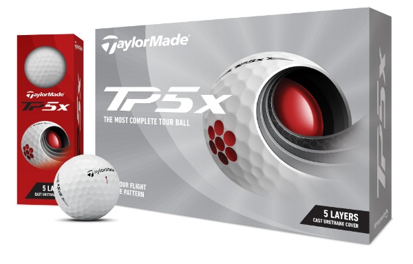 ゴルフボール New TP5x ボール《1スリーブ(3球)/ホワイト》 【返品交換