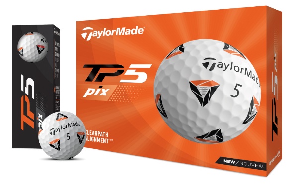 ゴルフボール New TP5 pix 販売期間 限定のお得なタイムセール 品質保証 ホワイト》 3球 ボール《1スリーブ