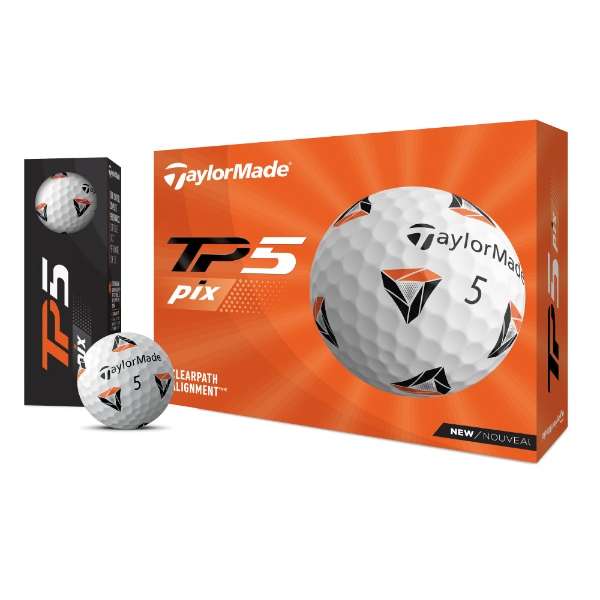 ゴルフボール New Tp5 Pix ボール 1スリーブ 3球 ホワイト テーラーメイドゴルフ Taylor Made Golf 通販 ビックカメラ Com