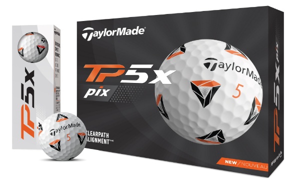 ゴルフボール New TP5x pix ボール《1スリーブ(3球)/ホワイト》 【返品交換不可】