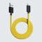 EgJX^ CXp USB-C  USB-AP[u [1.8m] CG[ pw-usb-type-c-paracord-cable-yellow