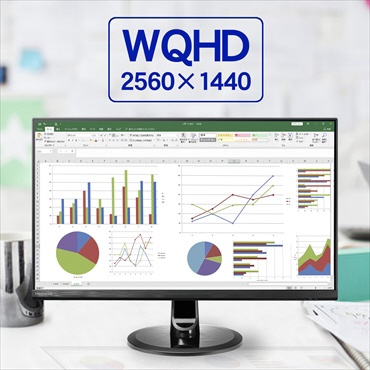 LCD-MQ241XDB 23.8インチ WQHDモニター