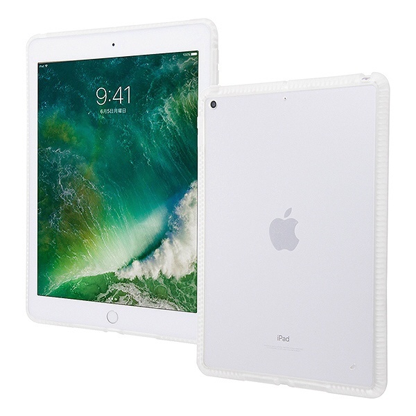 iPad 9.7インチ（第6/5世代）用 ハイブリッドケース 耐衝撃 クリア IN-PA8CC7/C イングレム｜Ingrem 通販 