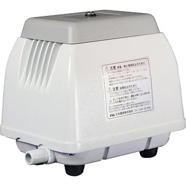 日本電興(NIHON DENKO) 電磁式エアーポンプ 60L NIP-60L ホワイト