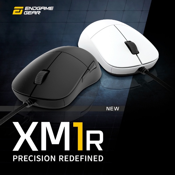 ゲーミングマウス XM1r ホワイト EGG-XM1R-WHT [光学式 /有線 /6ボタン /USB]