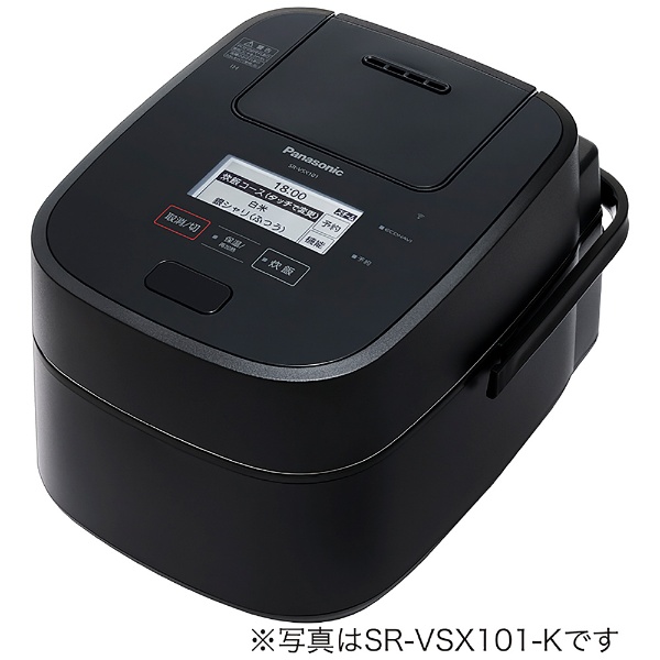 SR-VSX181-K 炊飯器 おどり炊き ブラック [1升 /圧力IH] パナソニック 