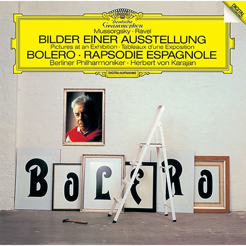 (管弦楽) ヘルベルト・フォン・カラヤン(cond) CD ラヴェル:ボレロ、スペイン狂詩曲/ムソルグスキー:組曲《展覧会の絵》(SHM-CD)
