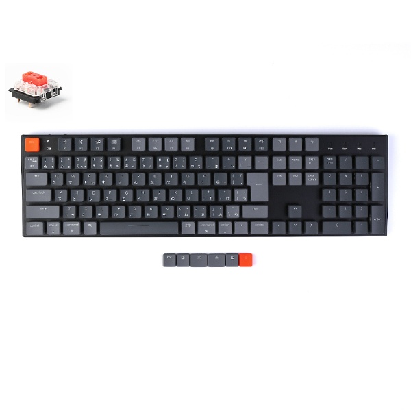 キーボード K1 赤軸 K1-108-RGB-Red-JP [有線・ワイヤレス /Bluetooth・USB] Keychron｜キークロン 通販 |  ビックカメラ.com