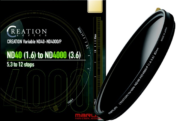 82mm CREATION 2022新発 VARIABLE P ND40-ND4000 最大68％オフ 可変ND