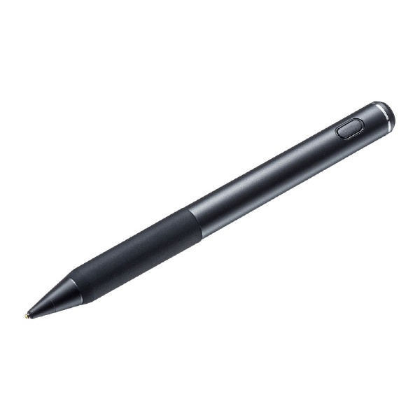 タッチペン：感圧式〕 ディスク式＆導電繊維タッチペン ブラック PDA