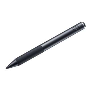 〔タッチペン：静電式〕充電式極細タッチペン ブラック PDA-PEN47BK