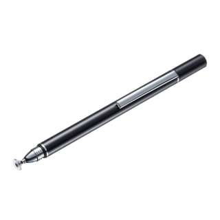 〔タッチペン：感圧式〕 ディスク式タッチペン ブラック PDA-PEN49BK