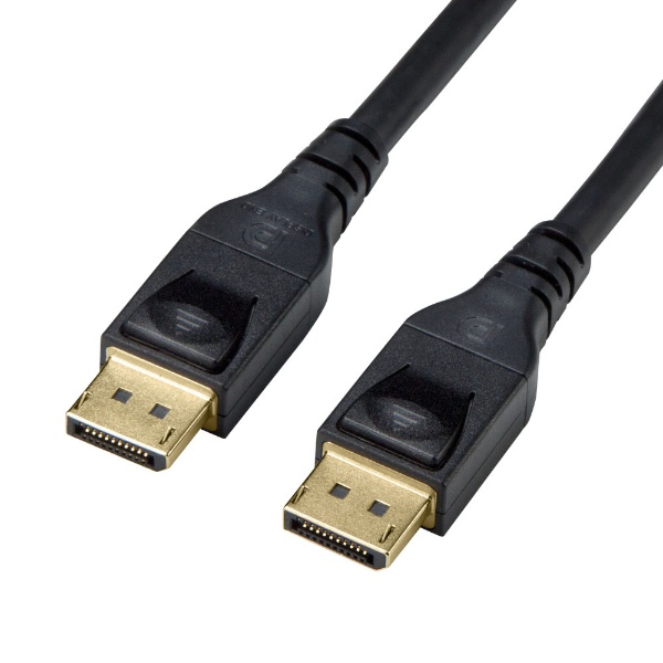 USB-C ⇔ DisplayPortケーブル [映像 /3m /8K /4K・HDR対応] ブラック 