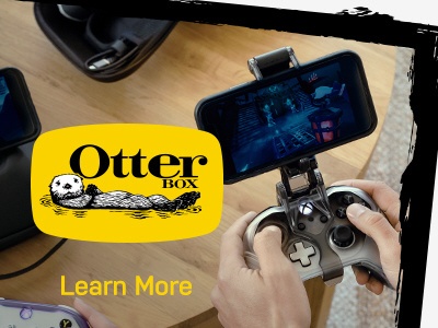 OtterBox - モバイルゲームクリップ Black 予約販売品 77-80483 X Xbox 
