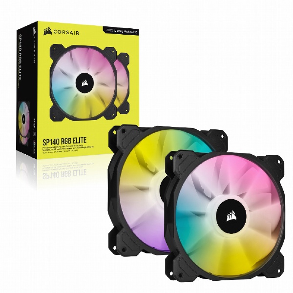 ե2140mm / 1200RPMϡܥȥ顼 SP140 RGB ELITE Dual Fan Kit CO-9050111-WW