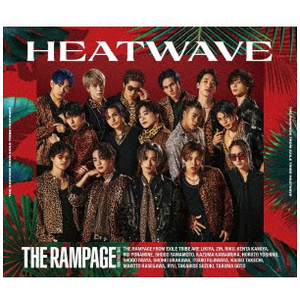 THE RAMPAGE 大注目 from 気質アップ EXILE CD TRIBE 2DVD付 HEATWAVE