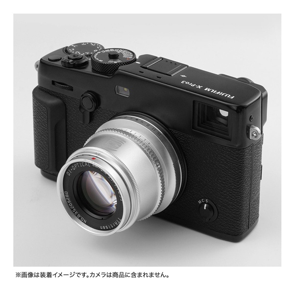 カメラレンズ 35mm f/1.4C X (S)（富士フイルムXマウント） シルバー