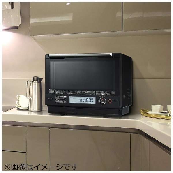 Superheated steam Microwave Oven stone kiln dome Grand black ER-YD5000(K)  [30 L] TOSHIBA, TOSHIBA mail order