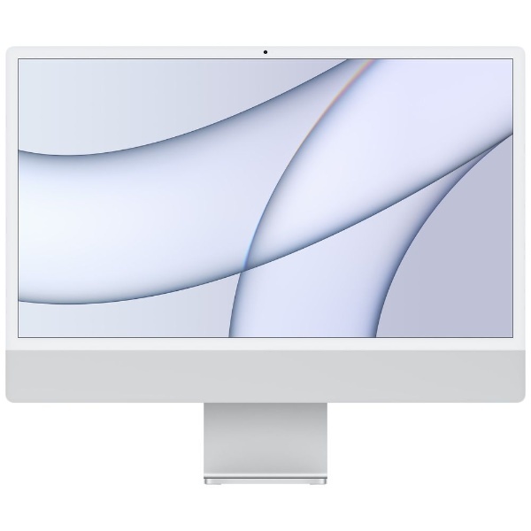 iMac 24インチ Retina 4.5Kディスプレイモデル[2021年/ SSD 256GB メモリ 8GB 8コアCPU  8コアGPU Apple M1チップ シルバー]MGPC3J/A アップル｜Apple 通販