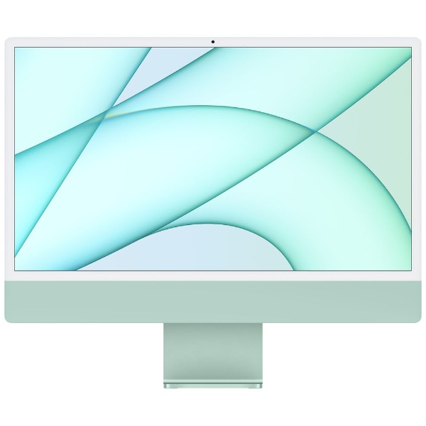 iMac 24インチ  Retina 4.5Kディスプレイモデル[2021年/ SSD 256GB / メモリ 8GB / 8コアCPU / 8コアGPU / Apple M1チップ / グリーン]MGPH3J/A