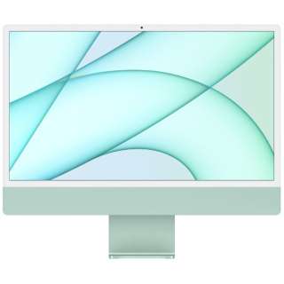 iMac 24C`  Retina 4.5KfBXvCf[2021N/ SSD 256GB /  8GB / 8RACPU / 8RAGPU / Apple M1`bv / O[]MGPH3J/A