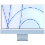 iMac 24インチ  Retina 4.5Kディスプレイモデル[2021年/ SSD 256GB / メモリ 8GB / 8コアCPU / 8コアGPU / Apple M1チップ / ブルー]MGPK3J/A