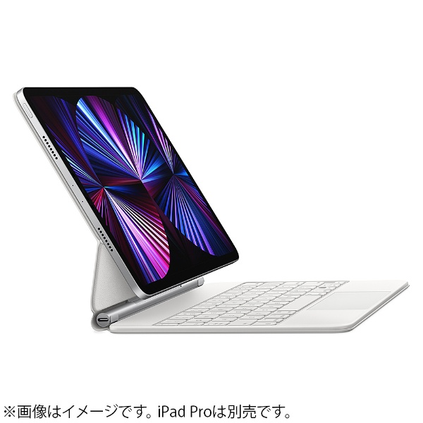 11インチ iPad Pro（第3・2・1世代）、10.9インチ iPad Air（第5・4世代）用 Magic Keyboard - 中国語（注音）  ホワイト MJQJ3EQ/A