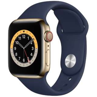 Apple Watch Series 6iGPS + Cellularfj- 40mmS[hXeXX`[P[XƃfB[vlCr[X|[coh