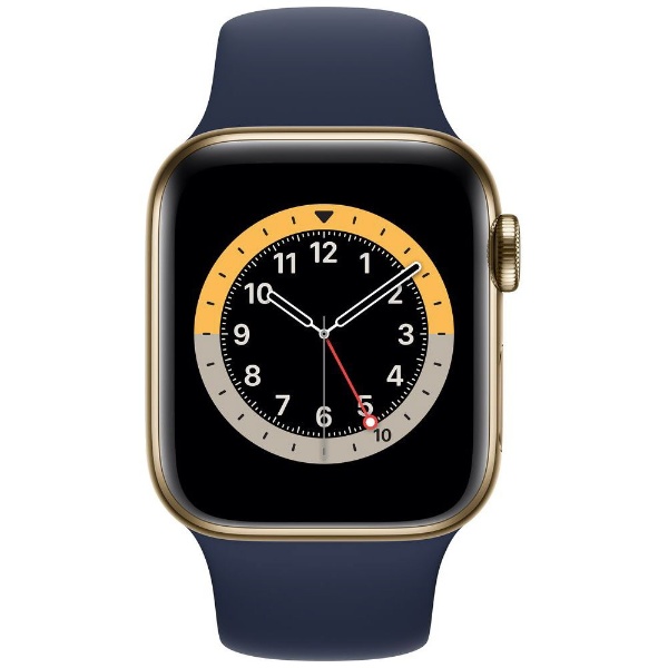 Apple Watch Series 6（GPS + Cellularモデル）- 40mmゴールド 
