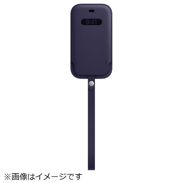 ☆ MagSafe対応iPhone 12 miniレザース ディープバイオレット