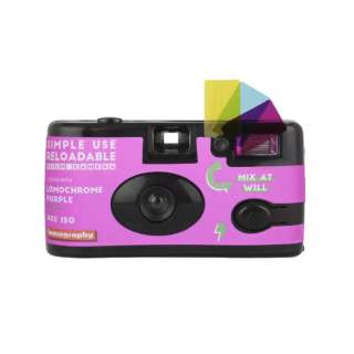 店铺限定款 Simple Use Camera Puple Lomography suc100lc-27