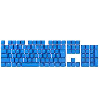 kL[Lbvl {z PBT DOUBLE-SHOT PRO Keycaps Keycap Mod Kit Blue u[ CH-9911030-JP