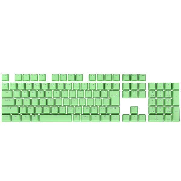 〔キーキャップ〕 日本語配列 PBT DOUBLE-SHOT PRO Keycaps Keycap Mod Kit Mint グリーン CH